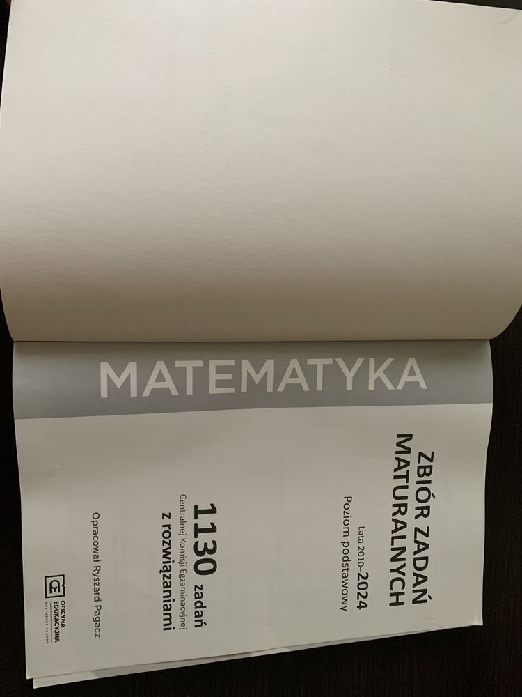Matematyka. Zbiôr zadań maturalnych. Poziom podstawowy.