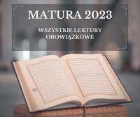 WSZYSTKIE lektury obowiązkowe - opracowanie Matura 2024