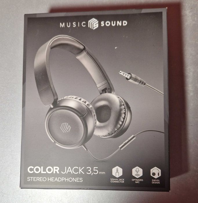 Music Sound Color  JACK 3,5MM STEREO Headphones