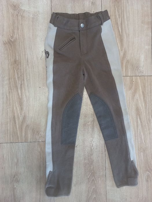Spodnie do jazdy konnej bryczesy 122/128cm