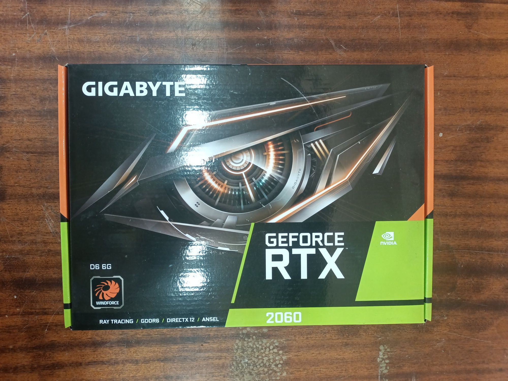 GIGABITE geforce rtx 2060 відеокарта