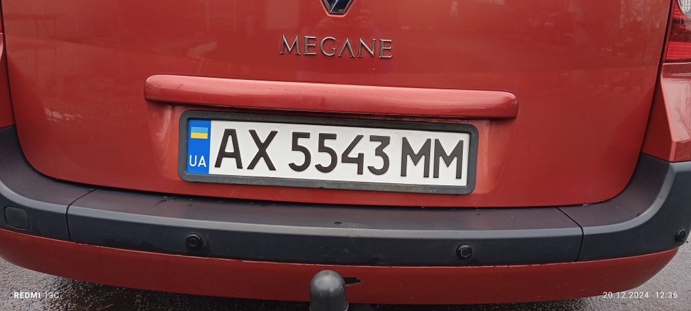 Рено Меган 2 .1.6 бензин