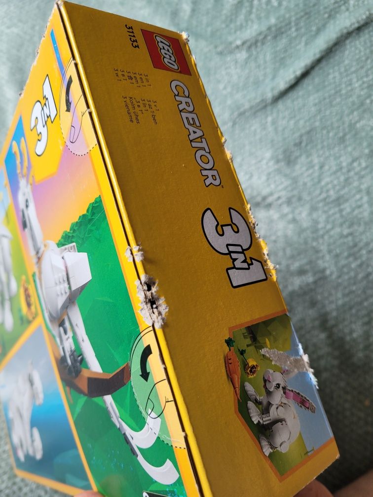 LEGO Creator 3w1 nr 31133 Biały królik