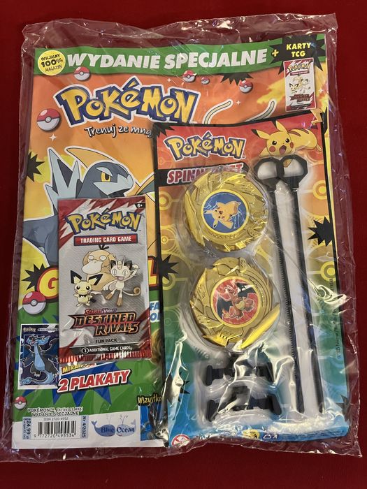 Magazyn Pokemon nr 4/25 wydanie specjalne+karty TCG
