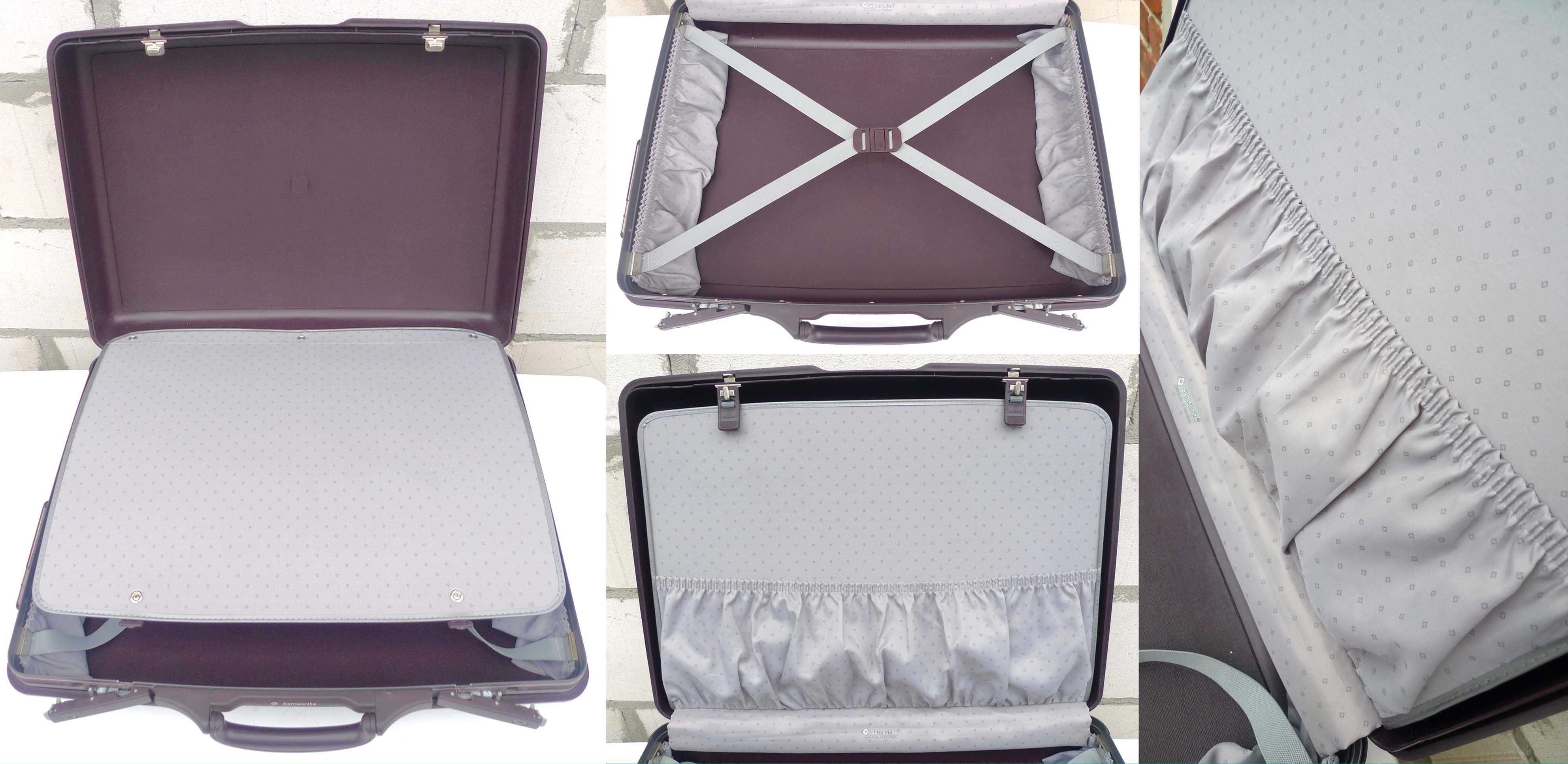 Walizka Samsonite 62,5x48x18cm organizer case etui z tworzywa