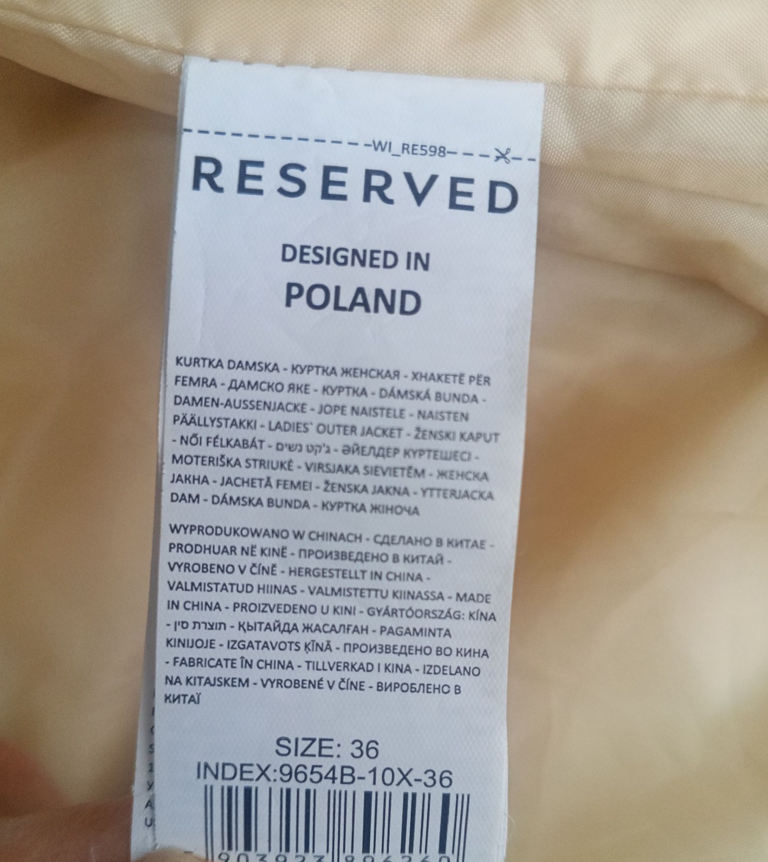 Kurtka puffer Reserved