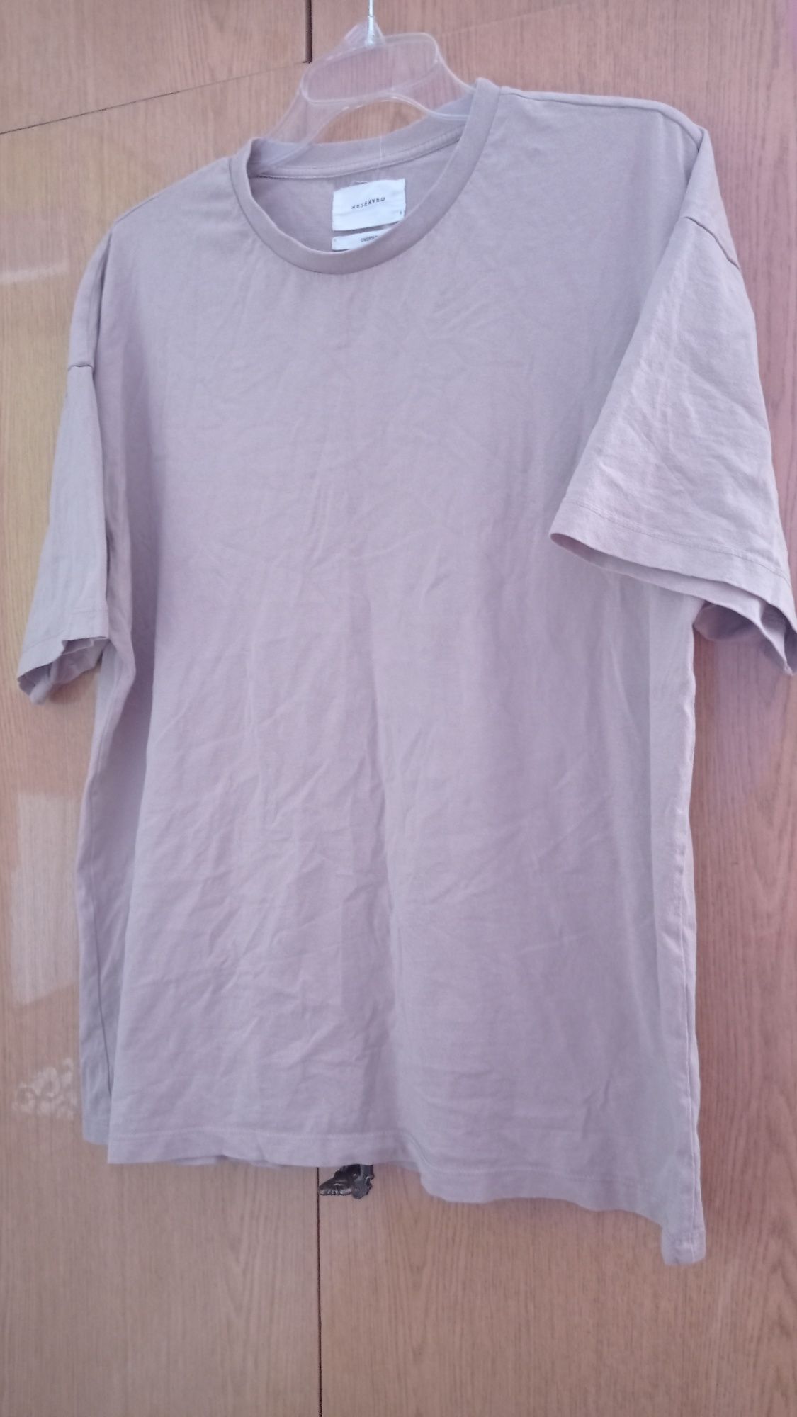 Koszulka męska Reserved beżowa oversize S