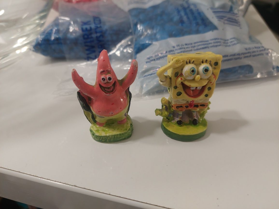 Akwarium kula z wyposażeniem SpongeBob, Patryk