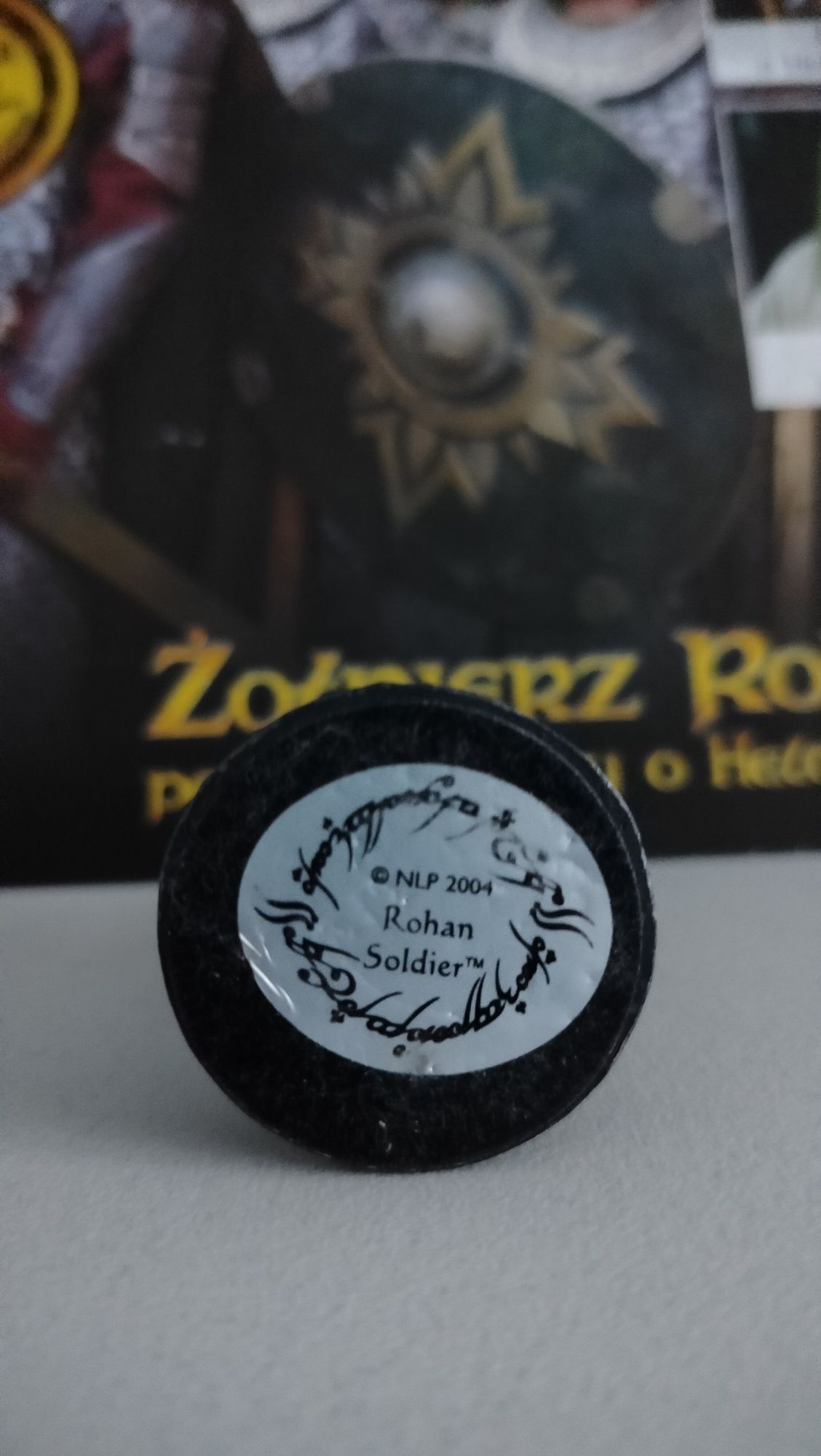 Władca pierścieni Żołnierz Rohanu Eaglemoss No9 NLP 2004 Lotr figurka