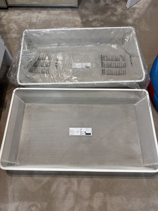 Kosz Ikea pax komplement duży metalowy szuflada do szafy
