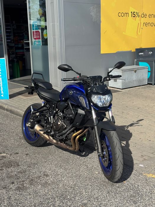 Moto yamaha mt 07