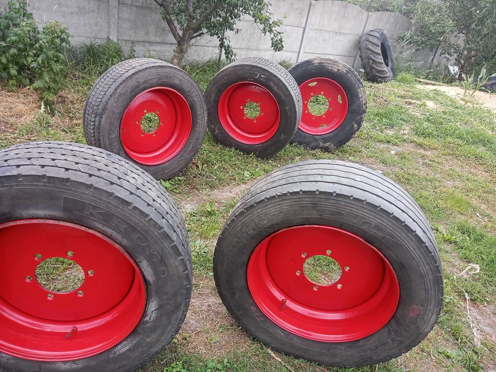 Koła 22,5" do przyczepy rolniczej HL6011, D47