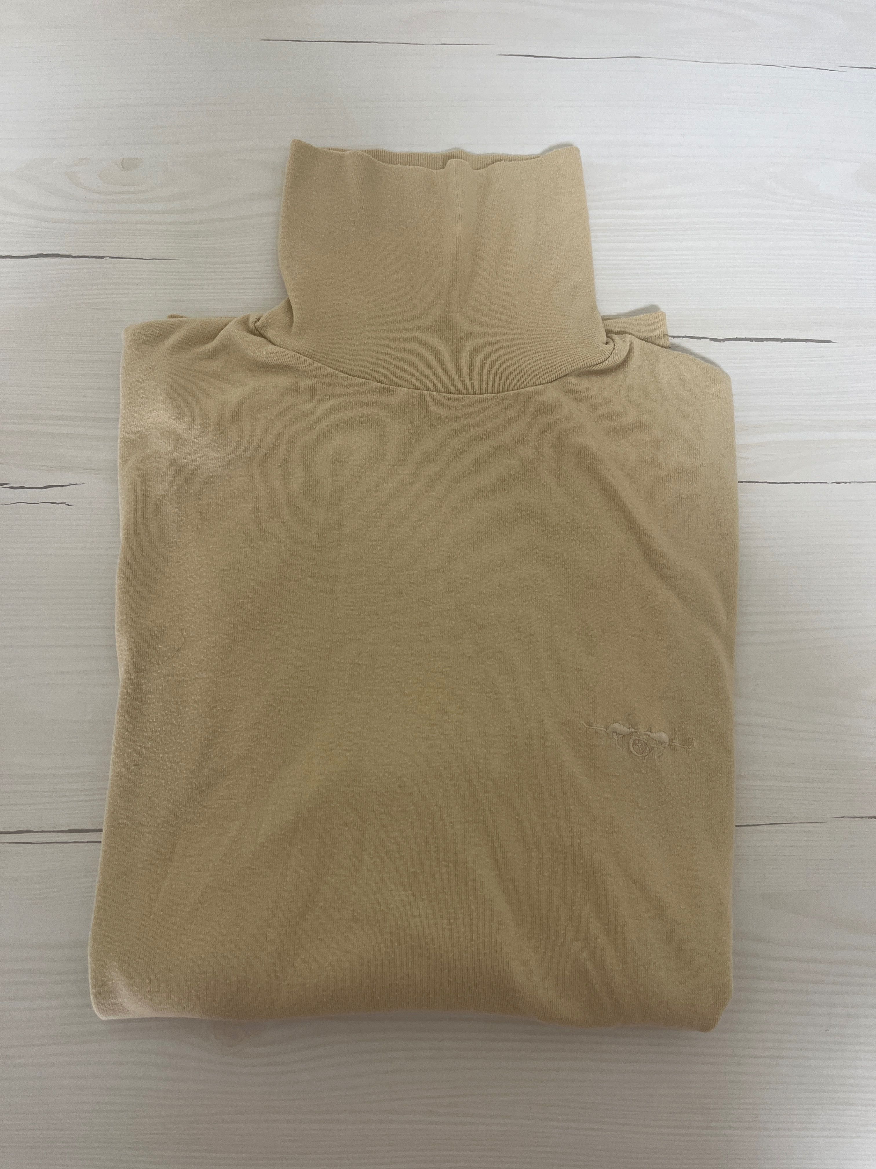 T-shirt Gola Alta Bege Cottonwool Knit Collection – Tamanho L