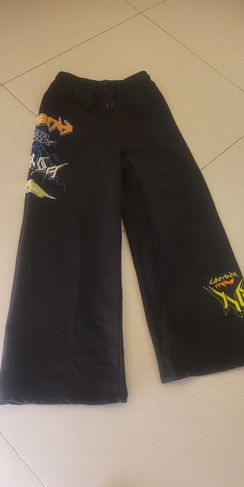 Spodnie dresowe szerokie roz. 152