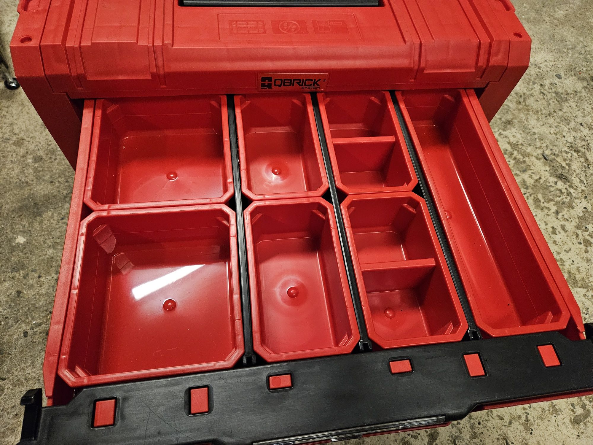 Qbrick szuflady PRO RED Drawer 2 Toolbox Expert