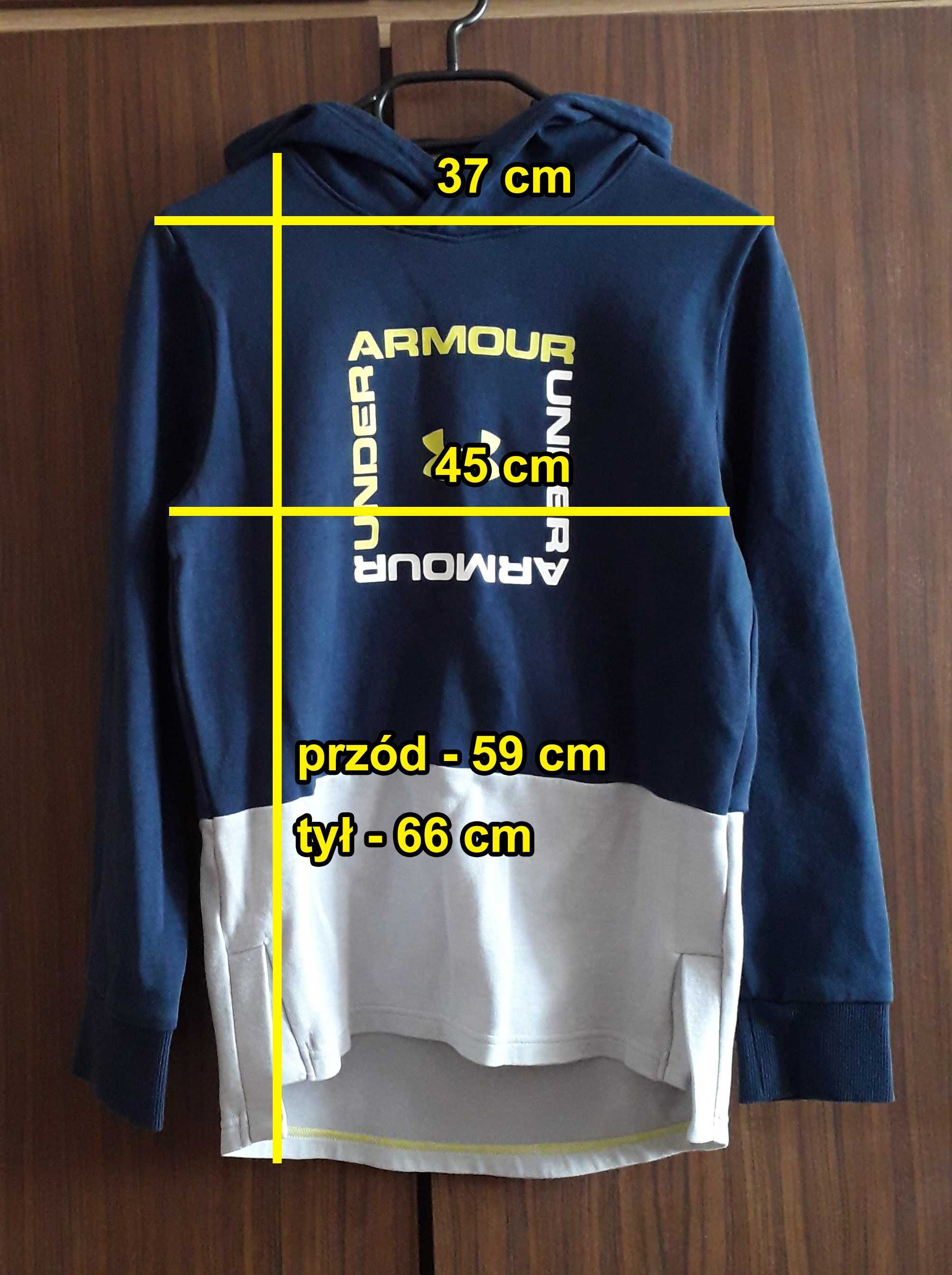 Granatowo szara bluza Under Armor Rozmiar XXS/XS