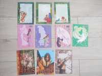 Karteczki kolekcjonerskie z lat 90 Herkules do segregatora a 5