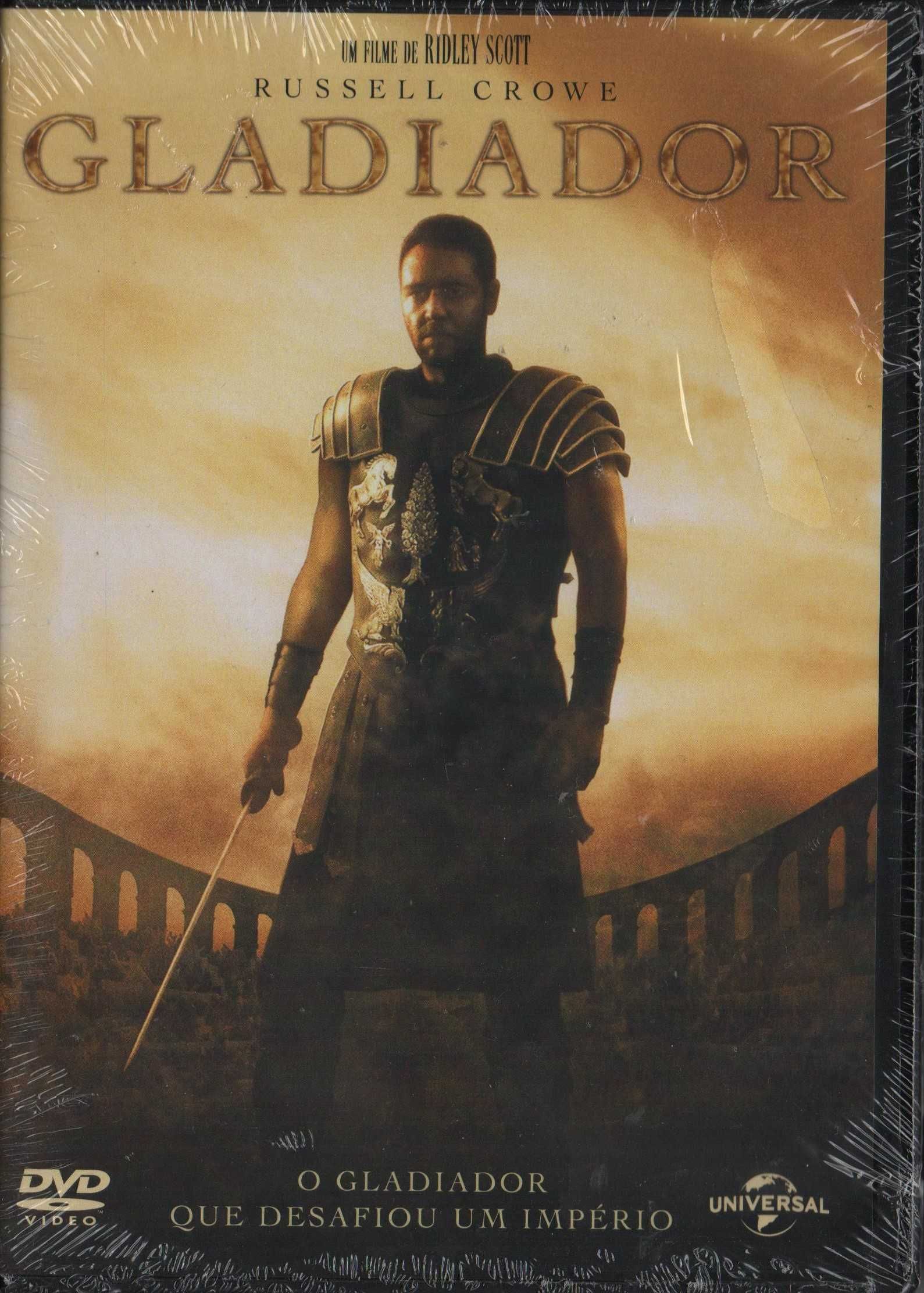 Dvd Gladiador - drama histórico - Russell Crowe/Joaquin Phoenix-selado