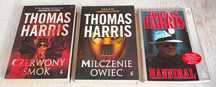 3x Thomas Harris Milczenie owiec + Czerwony Smok + Hannibal