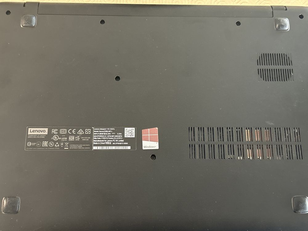 Lenovo ideapad 110-15acl