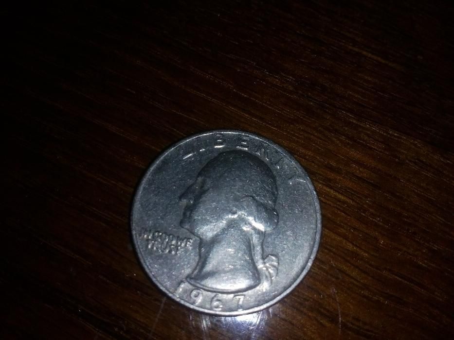 liberty quarter dollar 1967