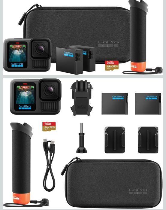 GoPro Pacote de acessórios HERO13 Black NOVO