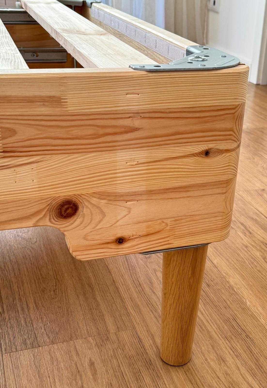 IKEA 160 x 200 natural wood bed base