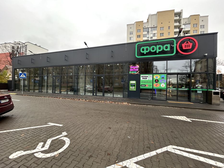 Оренда Фасад 110м2 поруч ФОРА