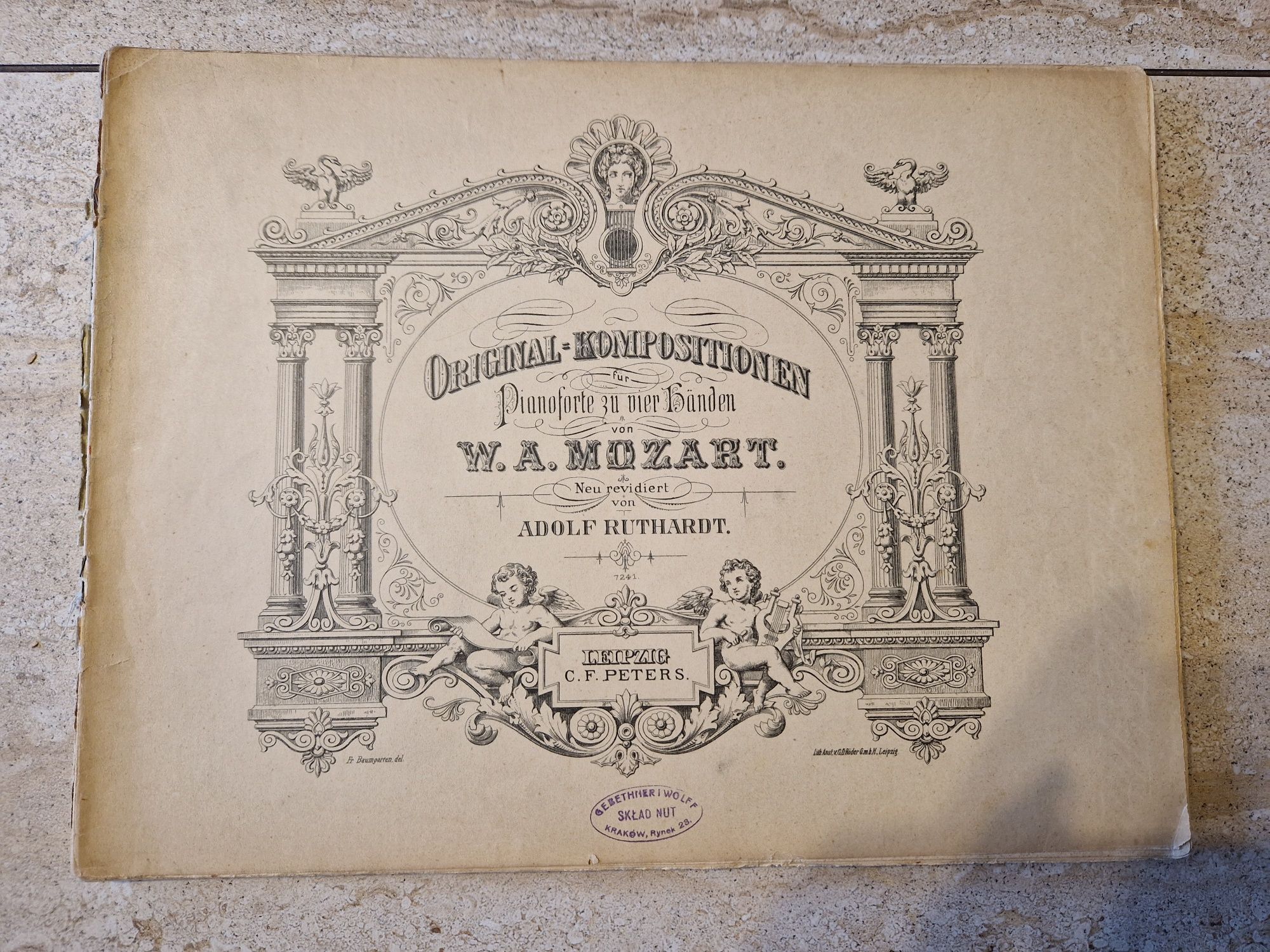 Mozart Nuty oryginalne kompozycje