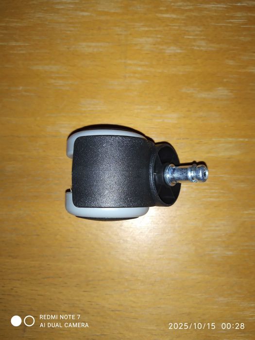 TOPSTAR 5x Rodas Anti-Risco, 5 cm, Preto e Cinzento (escritório)