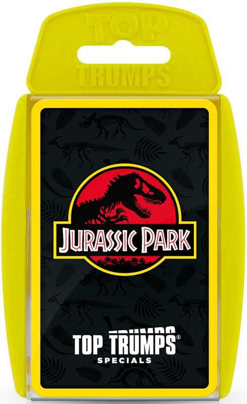 Karty JURASSIC PARK TOP TRUMPS Specials Park Jurajski Nowe Poznań