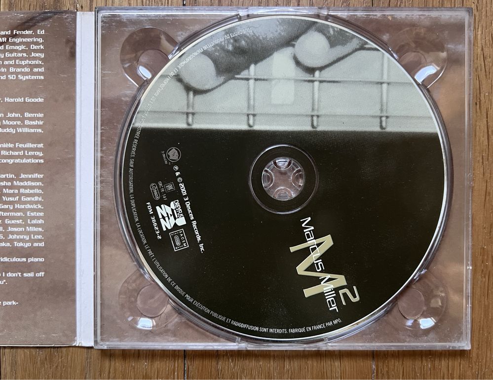 Oryginalne audio CD Marcus Miller M2