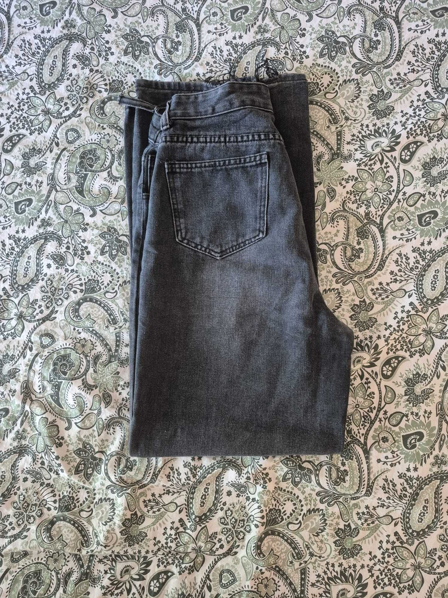 Fitted Shein Jeans Perna Larga