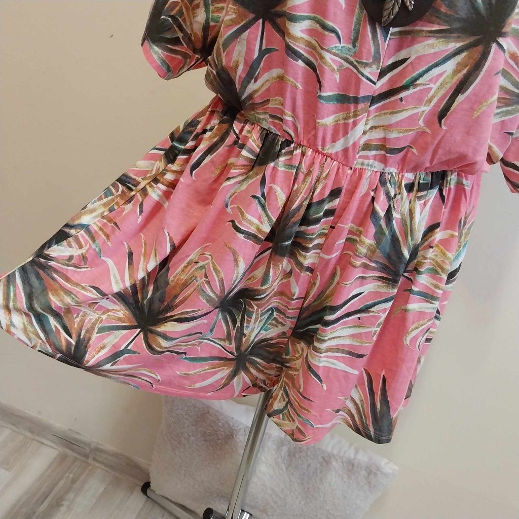 Nowy Kombinezon z wiskozy Plus Size
