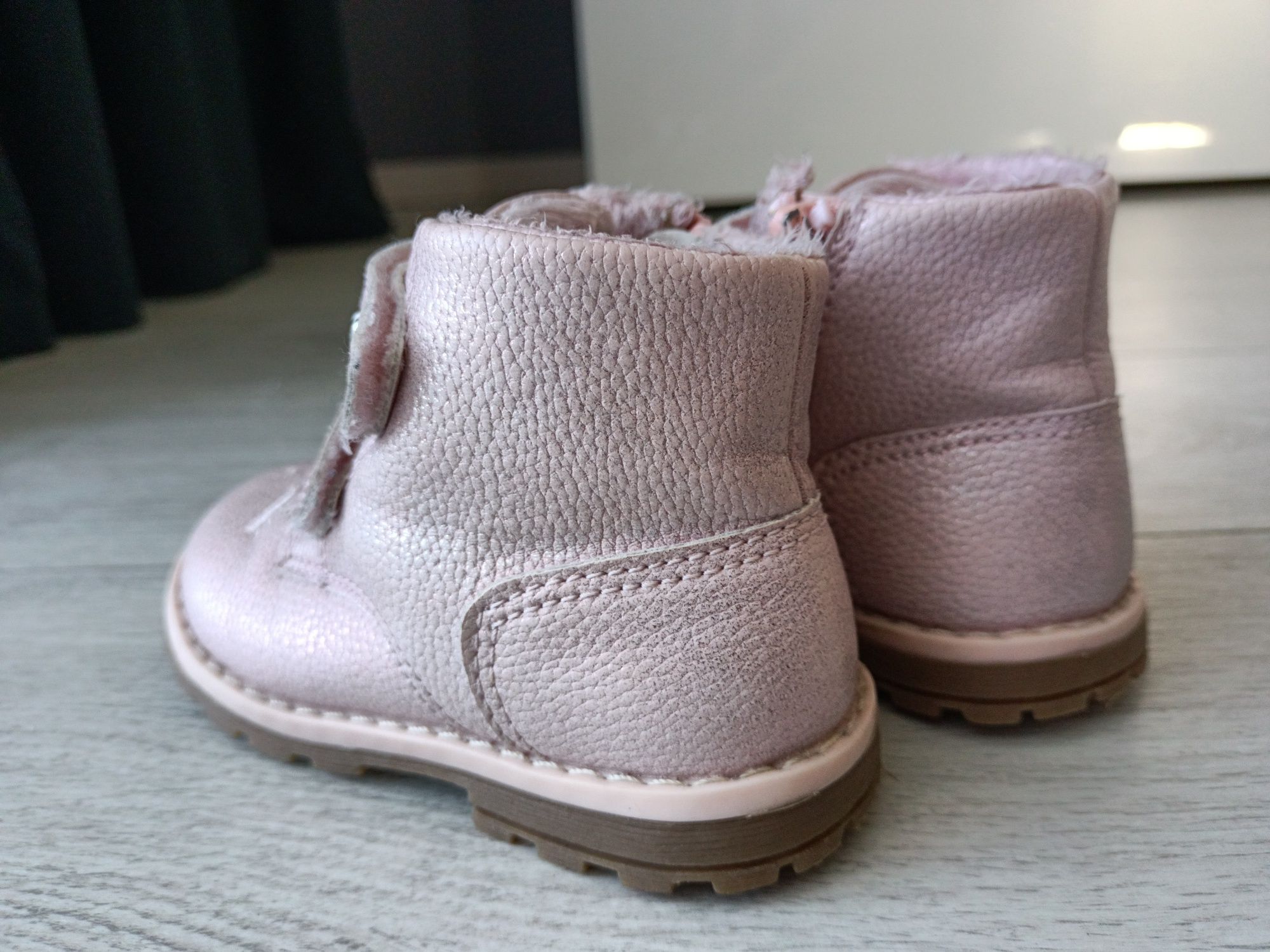 Buty kozaki r. 23 (14,8cm) Nelli Blu zimowe