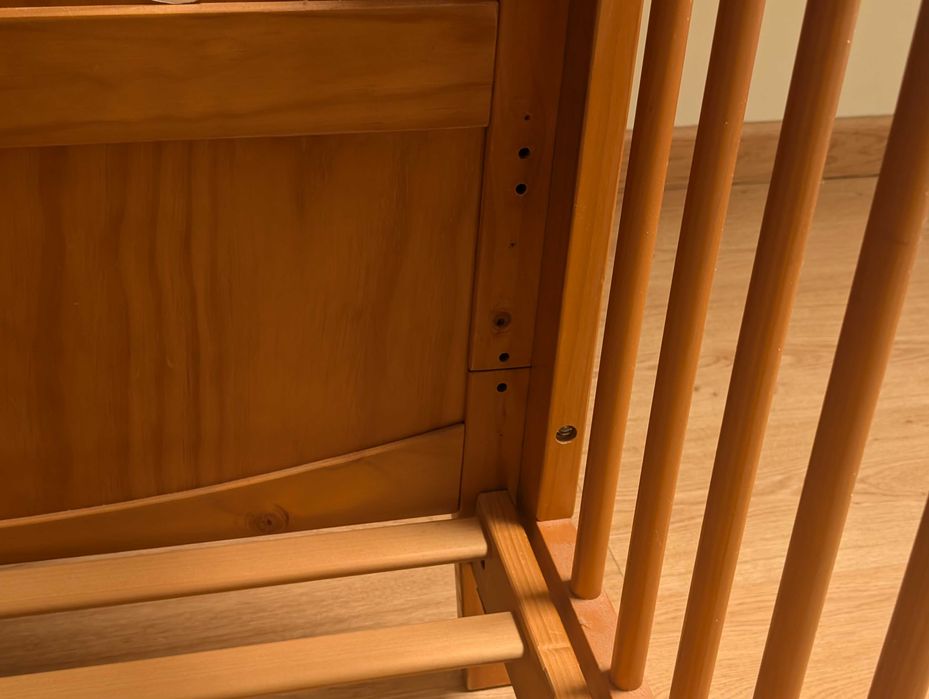 Berço cama madeira criança bebe