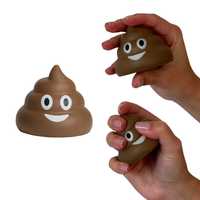 Kupa Poop Emoji Gniotek z Pianki