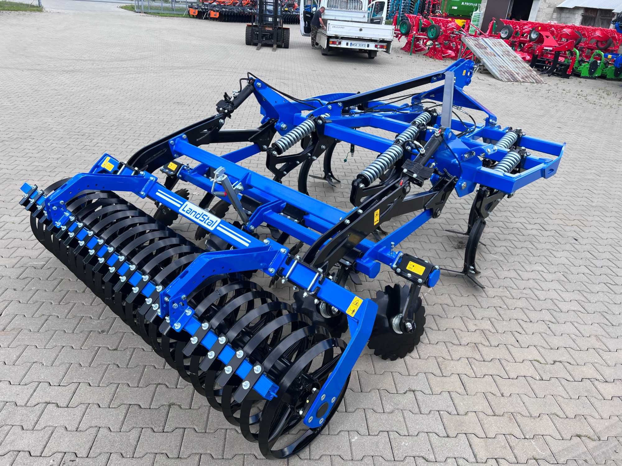 Agregat Bezorkowy LANDSTAL Skimmer 2,5m 3,0m 3,6m MANDAM SPEC Helagro