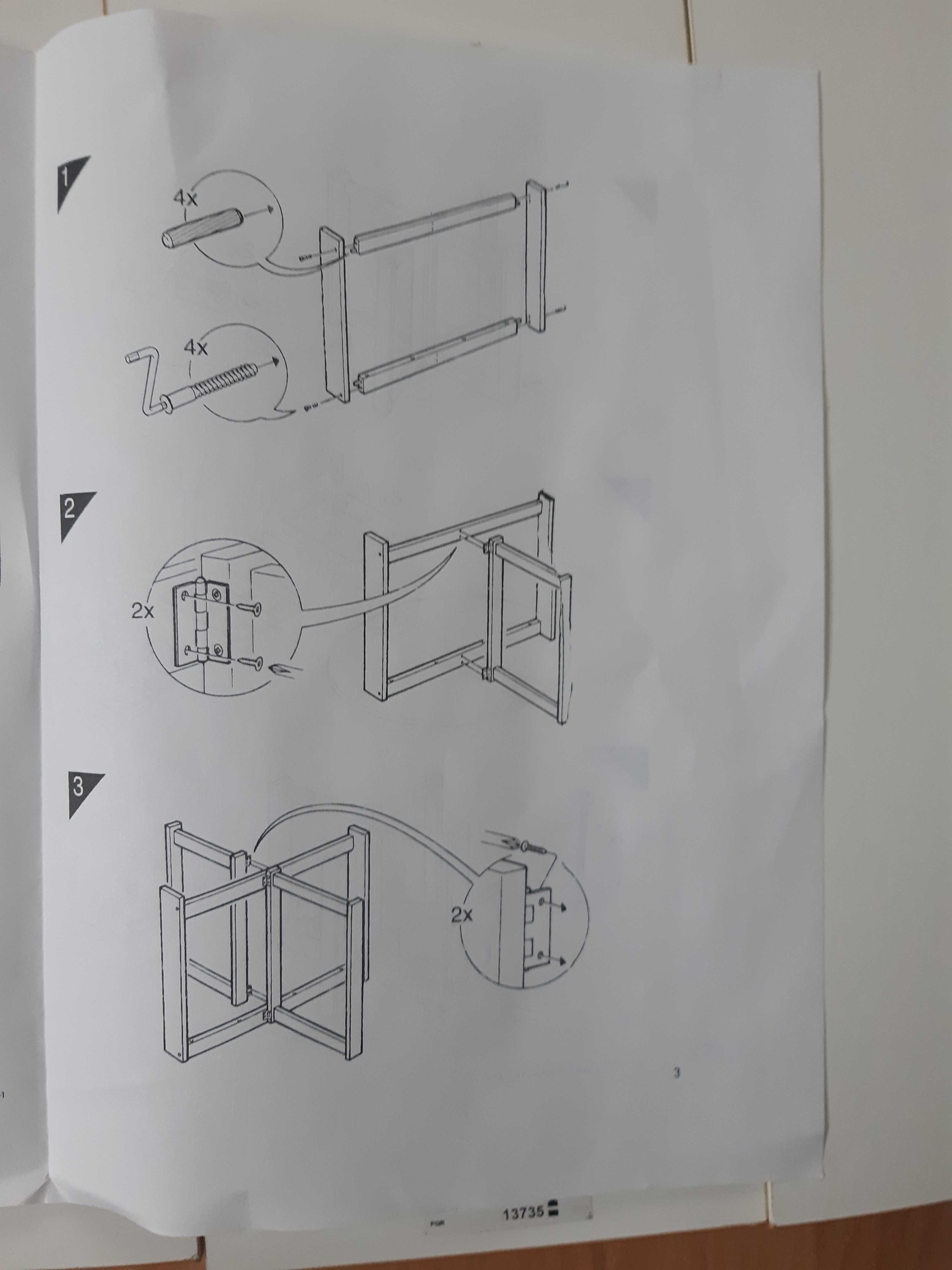 Stol Vansbro z IKEA