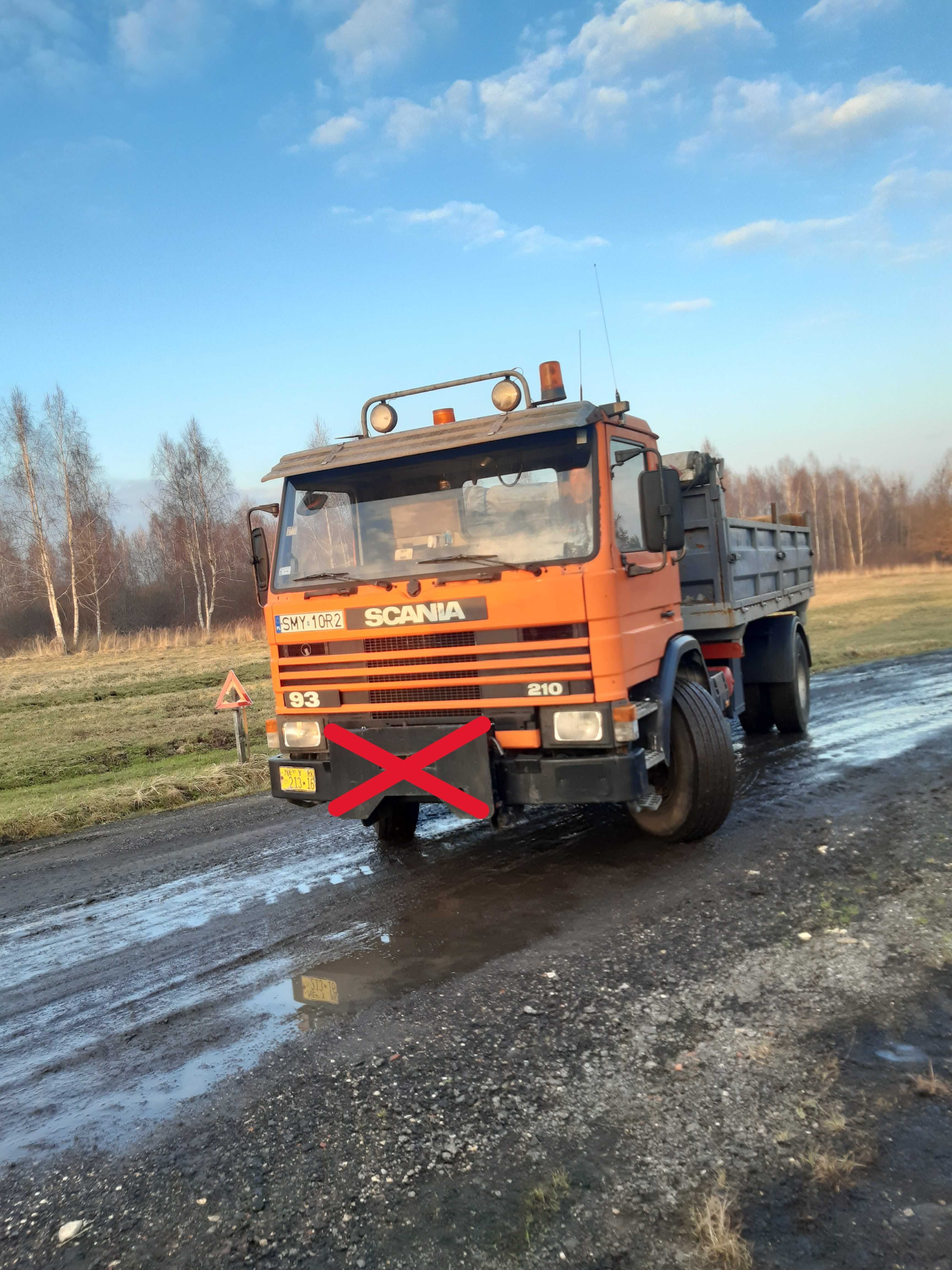 Scania 93M wywrot 3S 210koni  LUB zamienie na ciągnik siodłowy Scania