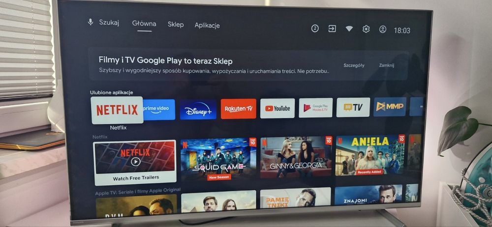 Phillips 43cali 4K android smart tv