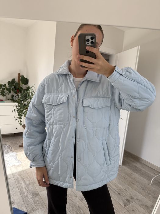Kurtka pikowana H&M oversize