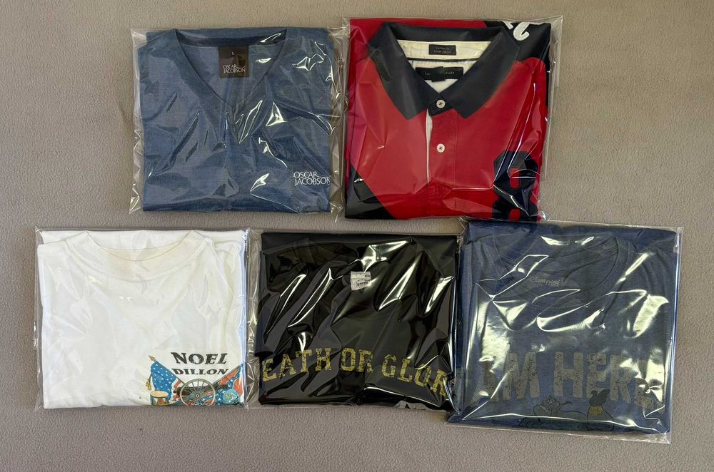 Zestaw Ubrań Tommy Hilfiger, Oscar Jacobson, Disney, Vintage roz. XL