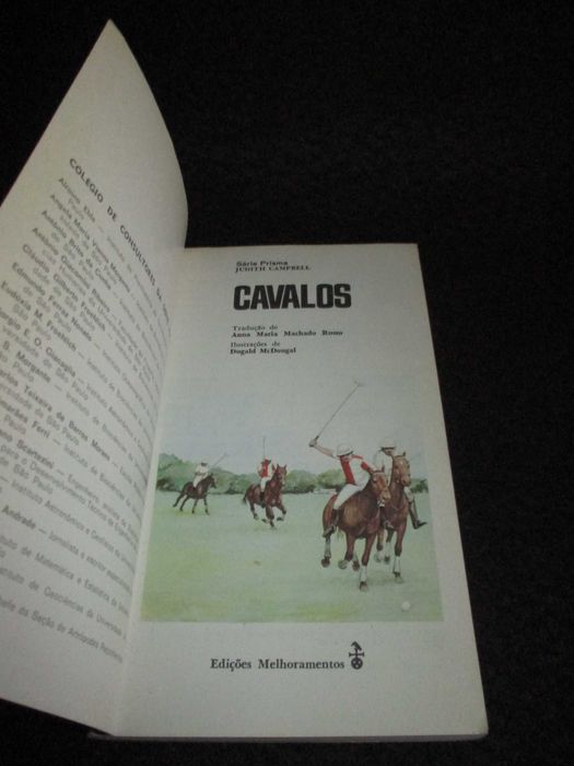 Livro Cavalos Judith Campbell Prisma