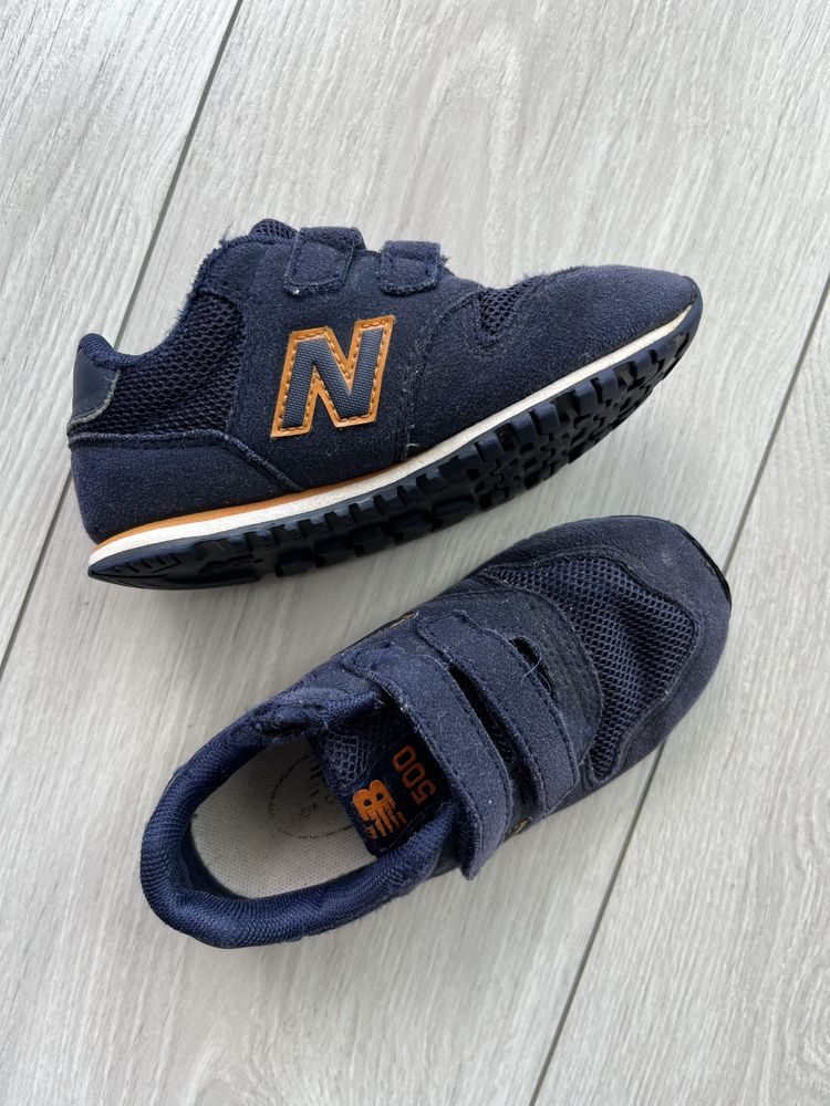 New balance buty 25 dziecięce adidasy dla dziecka granatowe