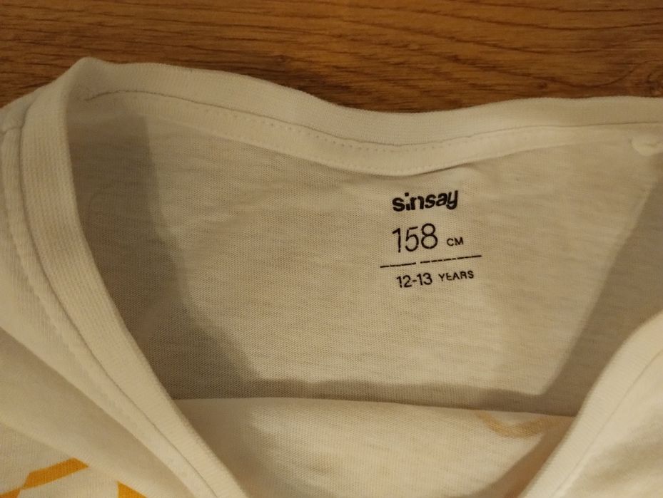 Sinsay, zestaw 2 szt. t-shirt, rozm. 158