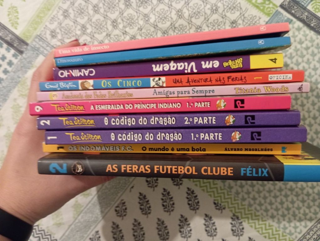 Livros juvenis- como novos