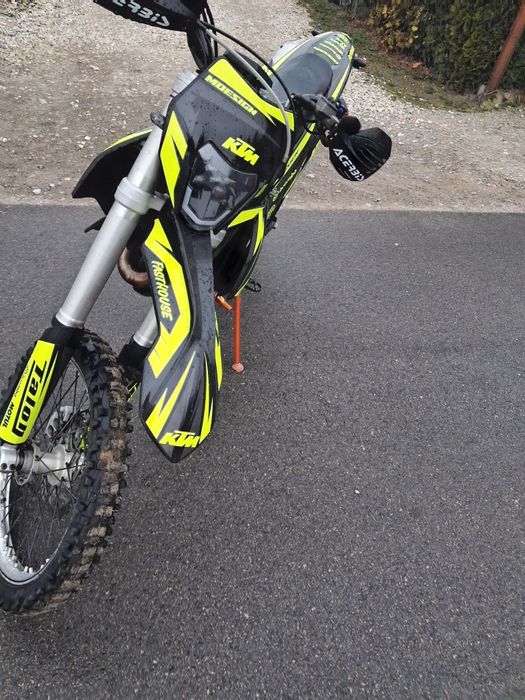 KTM EXC 450 na wtrysku ubezpieczony zarejestrowany