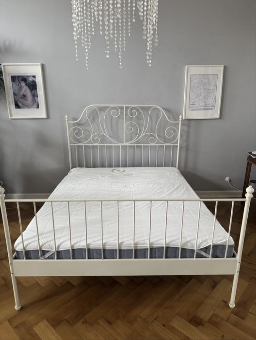 Rama łóżka LEIRVIK Ikea 160/200 oddam za darmo