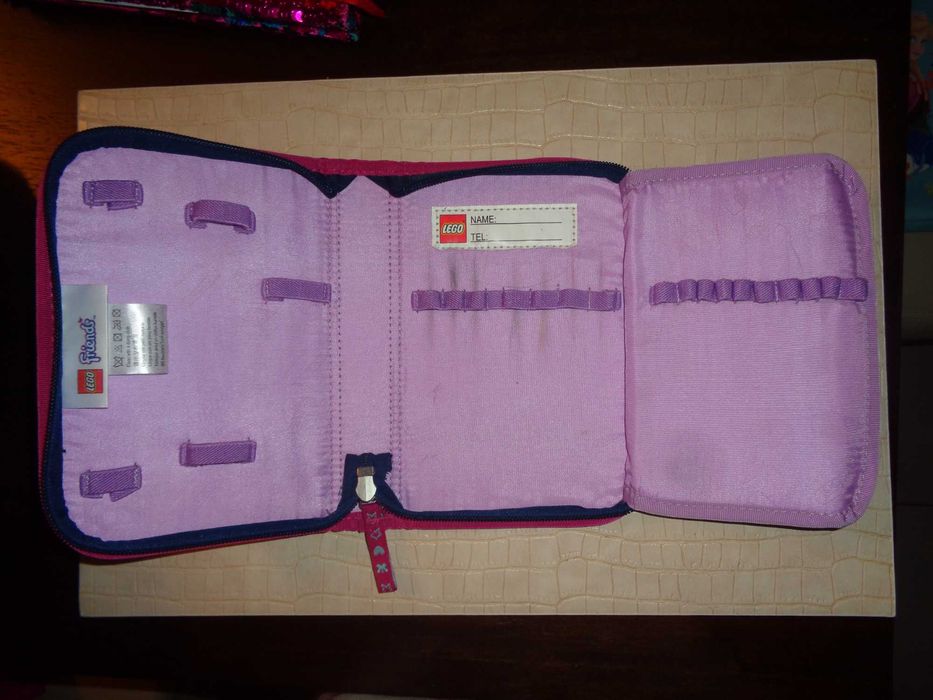 LEGO Friends oryginalny pojemny piórnik na zamek OKAZJA